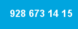 928 673 14 15 928 673 14 15